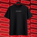 Tee shirt noir unisexe oversize avec broderie "ABÎMÉ-RÉPARÉ"